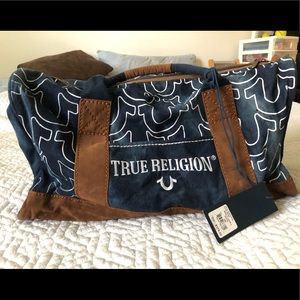 NWT True Religion Duffle Bag